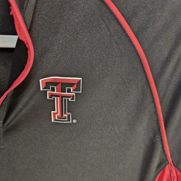 Stadium Athletic Mens Texas Tech 1/4 Zip Pullover Shirt Sz Large Athleisure U426 - Picture 2 of 10